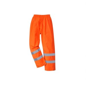 Pantalon de pluie orange en nylon large OXFORD 