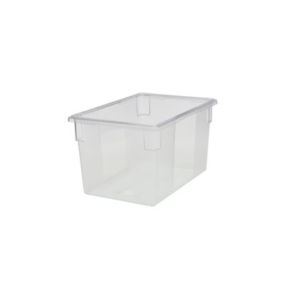 Boîte à aliments en polycarbonate 26x18x15 81.4L
