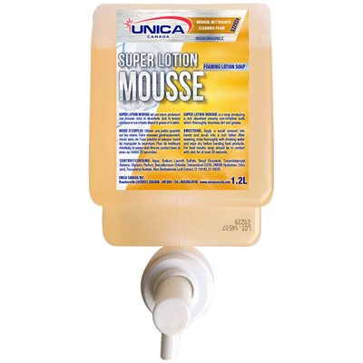 Super Lotion Mousse anti bactérien 1.2L (Unicafoam 800) 