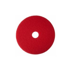 Tampon de lustrage rouge 12'' 5 / bte