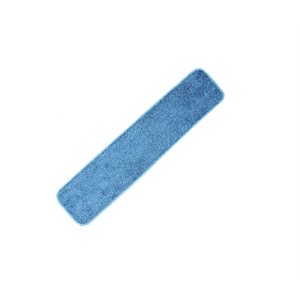 Tampon velcro microfibre bleu 24''